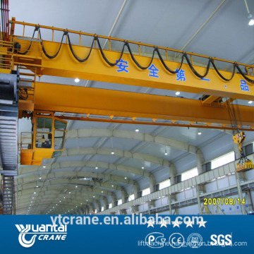 High Efficiency 80T bridge Crane with hook work In factory